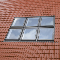 VELUX EKW - 2 VERTICAL & 3 SIDE BY SIDE - M06 Flashing  image
