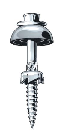 Laserlite Polycarbonate Timber Screw 50mm - 50 Pack image