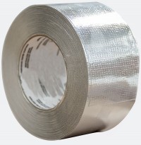 Pipe Lagging | 48mm wide reinforced aluminium foil tape  image