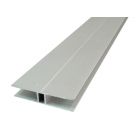 Aluminium H Bar 16mm Natural Anodised - 7.0m image