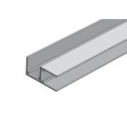 Click Lock - Aluminium Corner Channel 16mm AN - 2m image