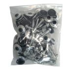 25mm Bonded Washer & 35mm Tek Screw into Steel (50/50) image