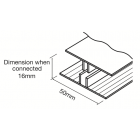 Laserlite Multiwall Aluminium Two Piece H-Bar image