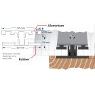 Flexibar Glazing Gasket x 14.0m Roll image