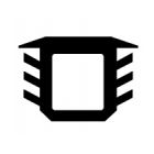 H Bar Finishing Rubber 10mm Roll image