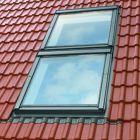 VELUX EKW - 2 VERTICAL ONE ABOVE THE OTHER - M06 Flashing  image